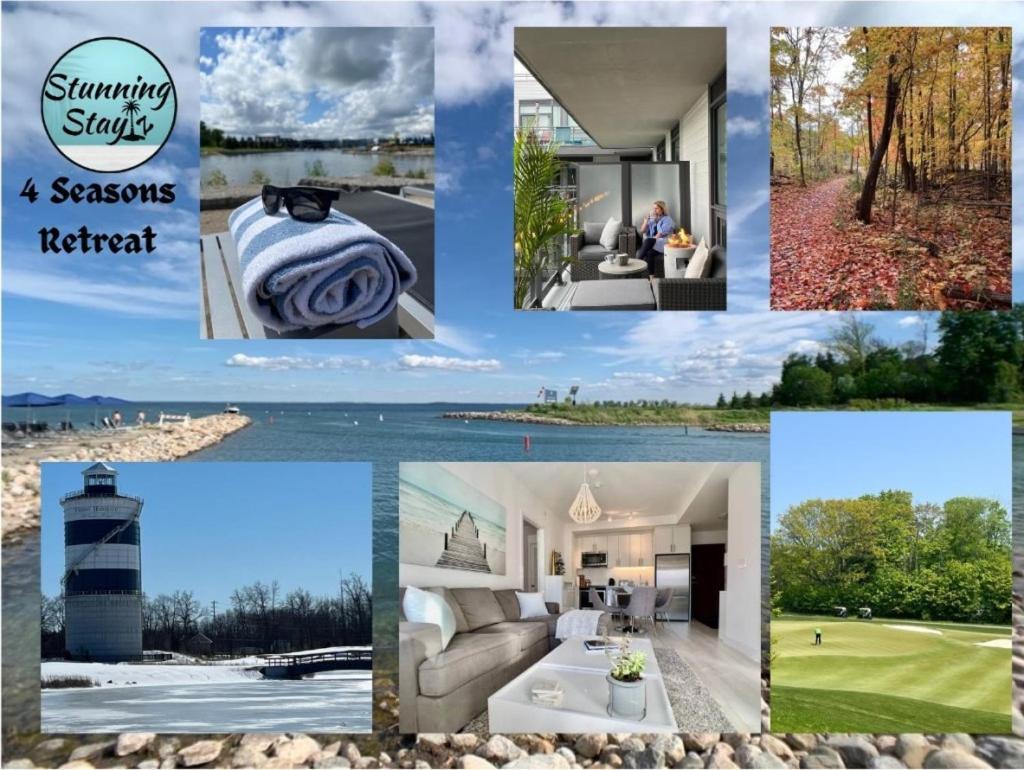 Stunning Stayz At Friday Harbour Beach Marina Resort Lake Simcoe Innisfil 外观 照片